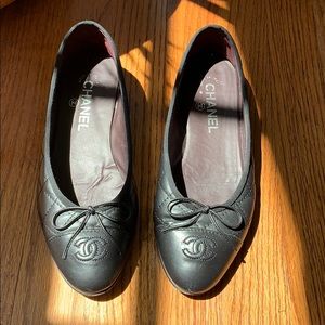 Chanel Quilted Ballerina Flats